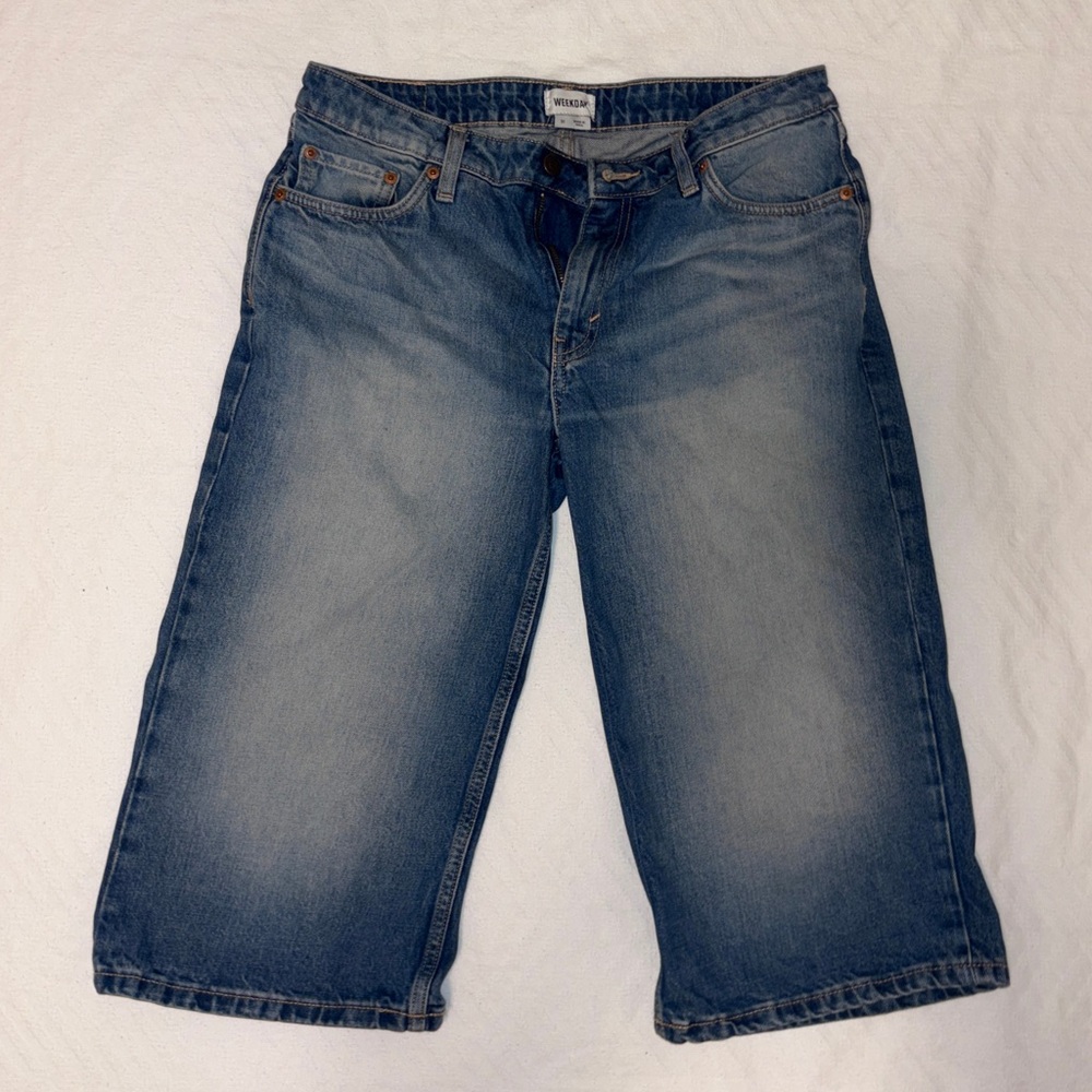 Weekday denim shorts